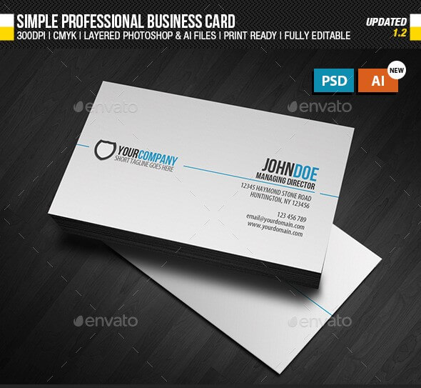 Simple Professional Business Card