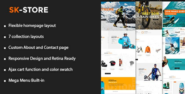 SK Store Responsive Shopify Theme