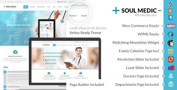 SoulMedic Health Medical Health Care Theme