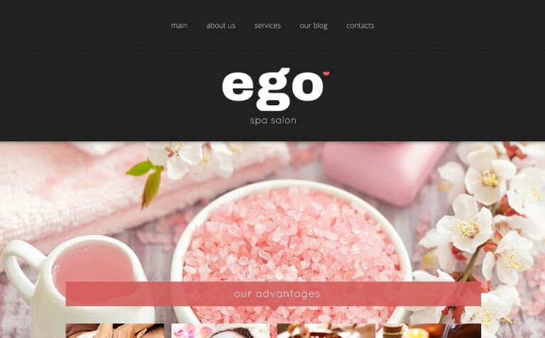Spa Salon Joomla Template