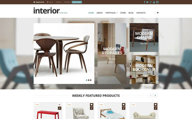 Special Furniture Store WooCommerce Theme