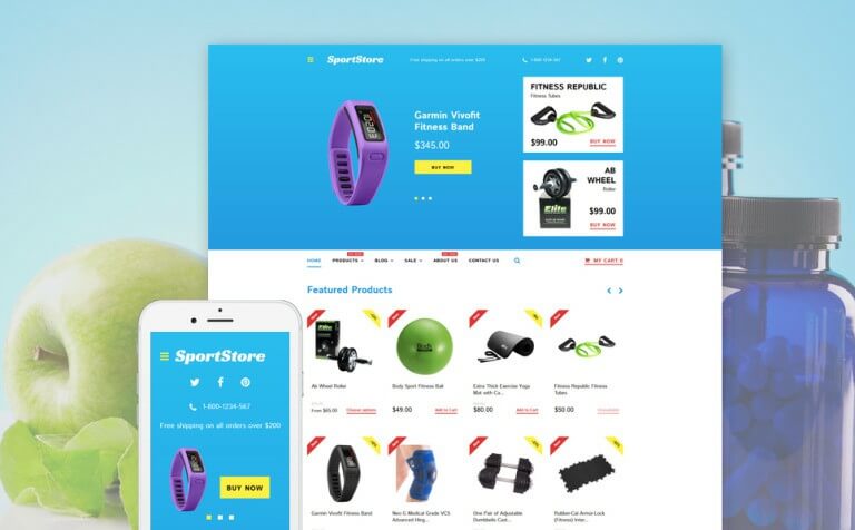 Sport Store Shopify Theme