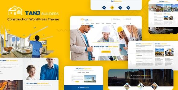 Tanj Architect Building WordPress Theme