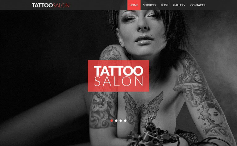 Tattooing Joomla Template