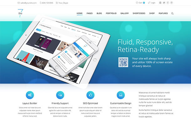 the7 wordpress theme