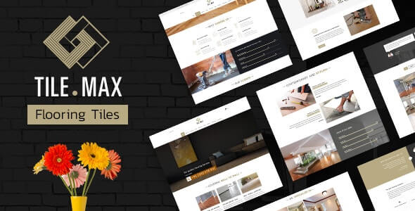 Tilemax Flooring Tiling WordPress Theme