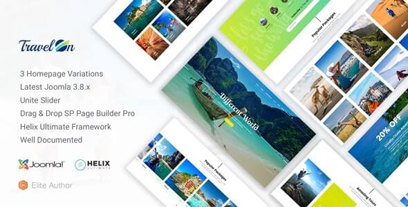 TravelOn Joomla Template