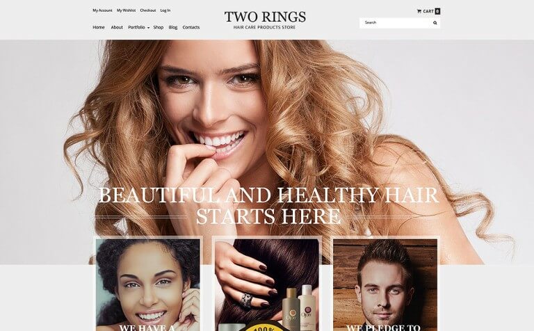 Two Rings WooCommerce Theme