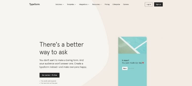 Typeform Forms and Surveys