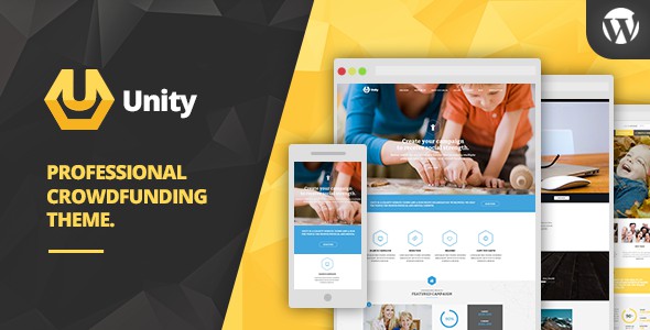 Unity WordPress Crowdfunding Theme