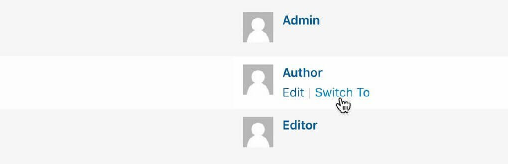User Switching