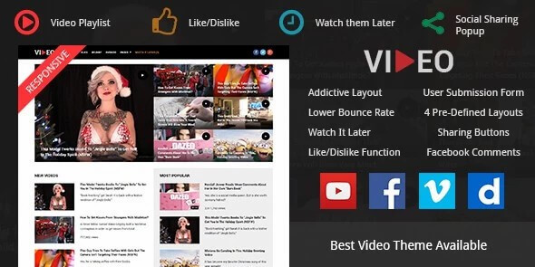Video WordPress Theme