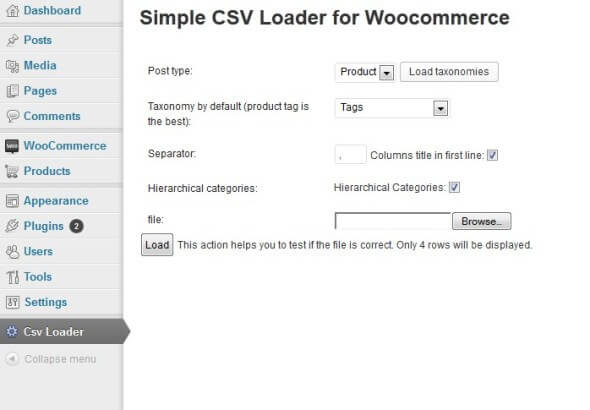 WooCommerce CSV Import