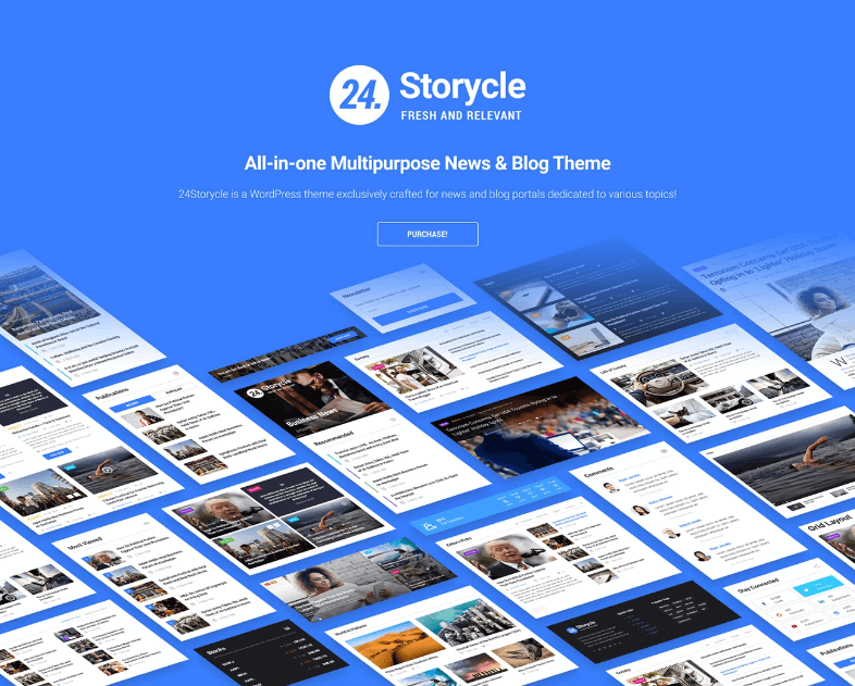 24.Storycle Elementor WordPress Theme