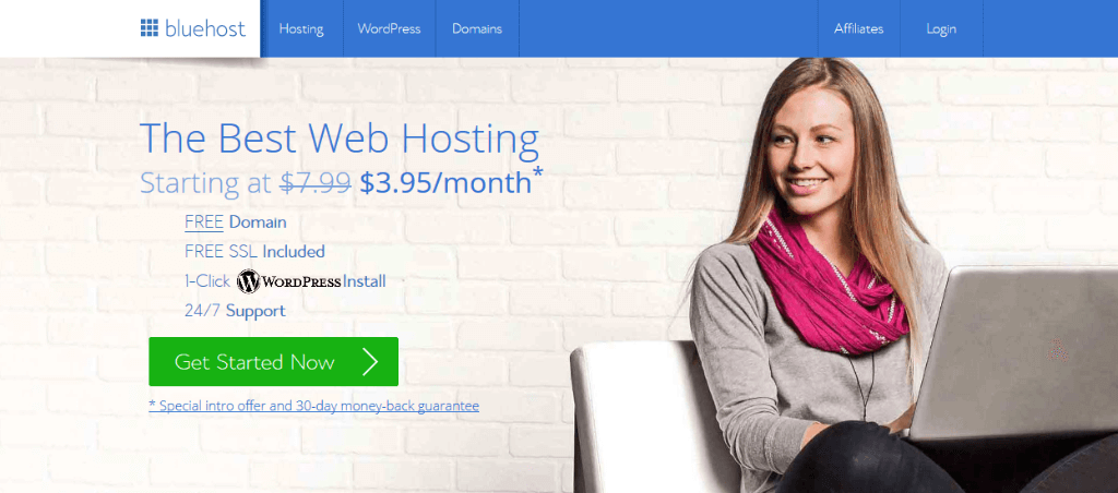 BlueHost WordPress