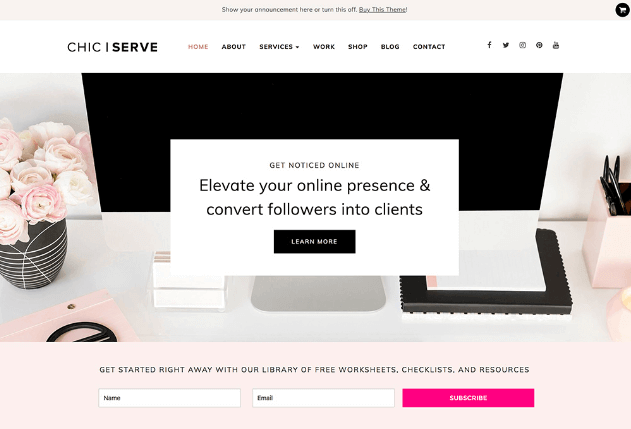 ChicServe WordPress Theme