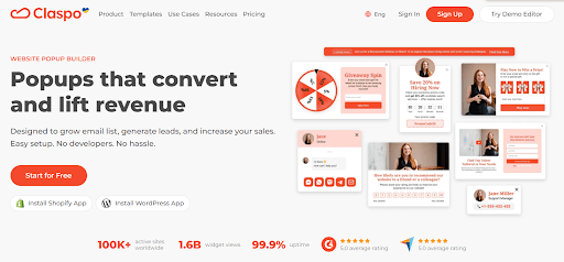 Claspo widgets