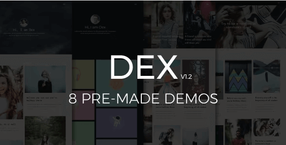 Dex Blog Portfolio Template