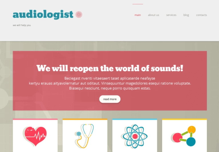 Doctor WordPress Theme