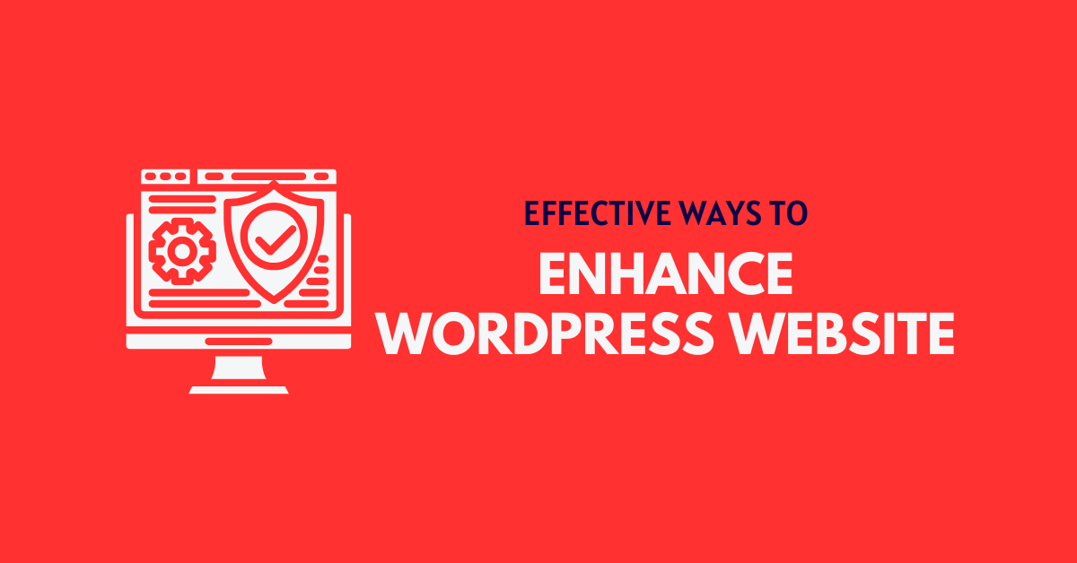 Enhance WordPress Website