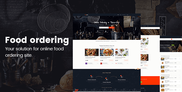 Foodpicky HTML5 Website Template