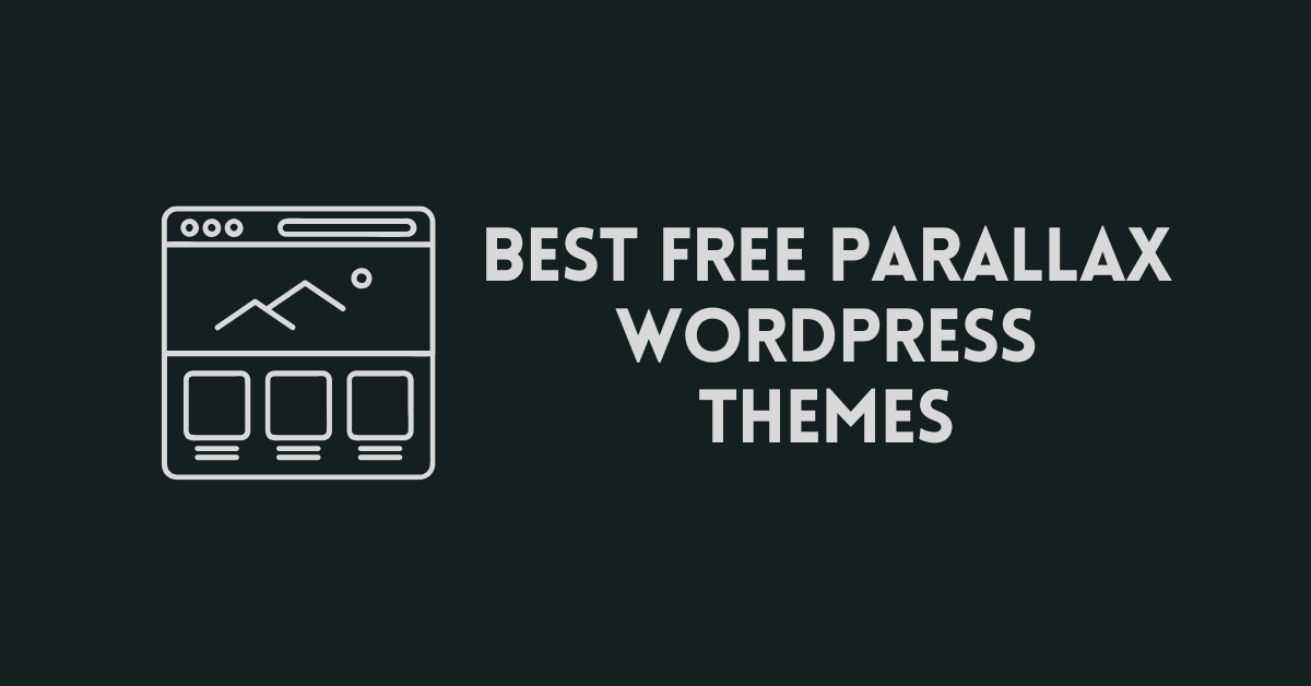 Free Parallax WordPress Themes