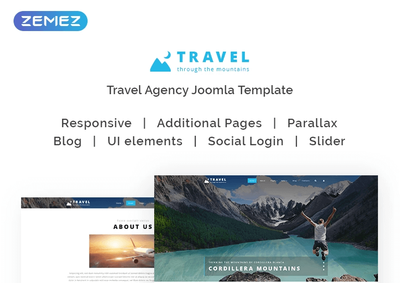 Travel Joomla Template