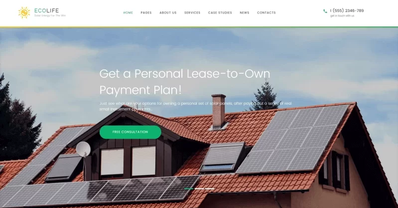Eco Life Environment Ecology WordPress Theme
