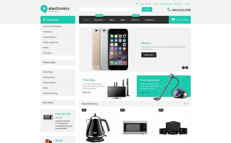 Electronics Retailer Shopify Theme