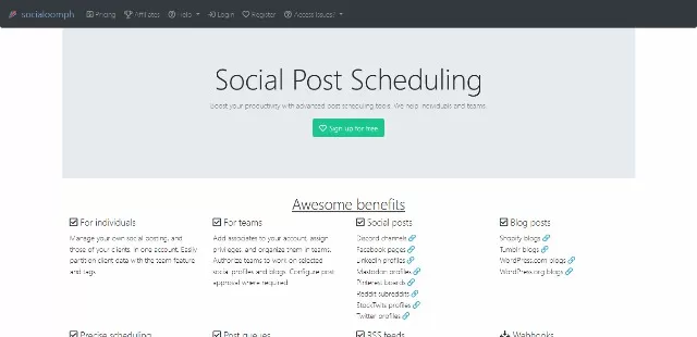 Social Oomph